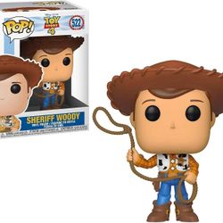 Disney Toy Story 4 Figura De Vinilo Funko Pop Sheriff Woody 