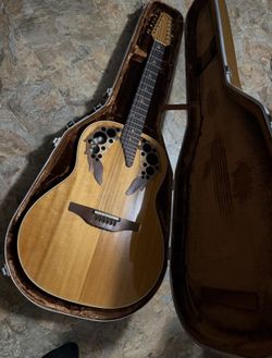 Ovation 12 String Acoustic Electric Guitar