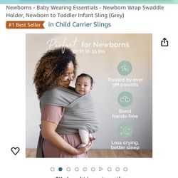 Boba Baby Swaddle Carrier