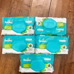 Pampers Free And Gentle Baby Wipes Lot 