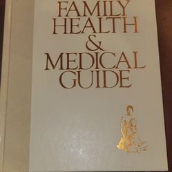 Good Housekeeping Family Health & Medical Guide. It is a comprehensive medical reference book written for a lay audience. 
It provides reliable inform