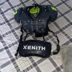 Youth Football Shoulder Pads , And Back Plate
