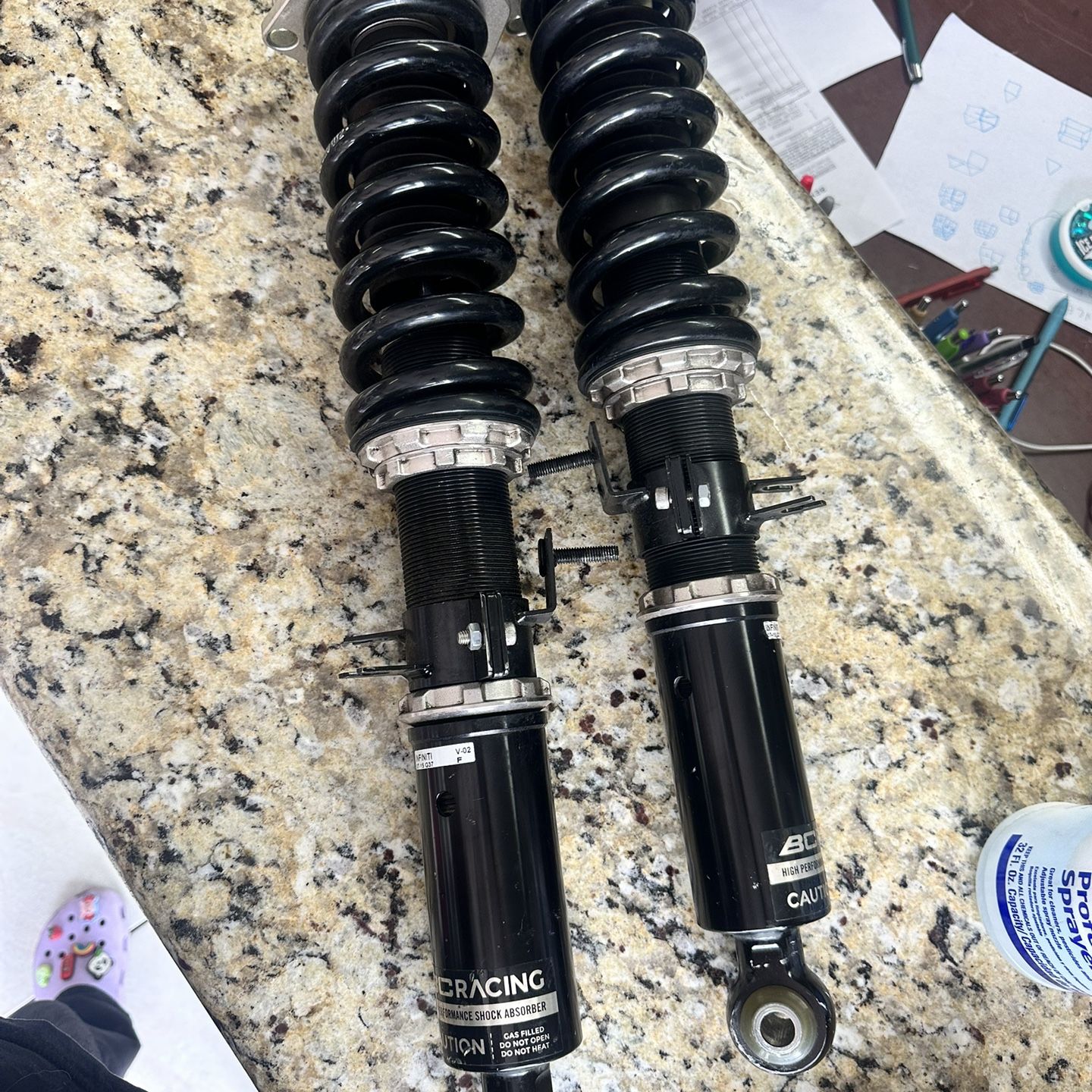 INFINITI/ NISSAN BC PERFORMANCE COILOVERS $750 OBO