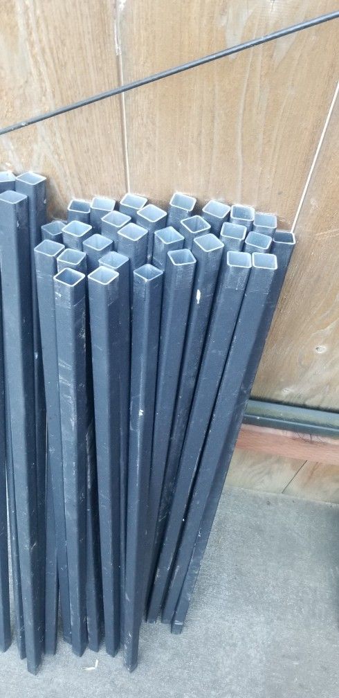 Aluminum Ballister's For DeckRails. Size 33"H, 3/4W.