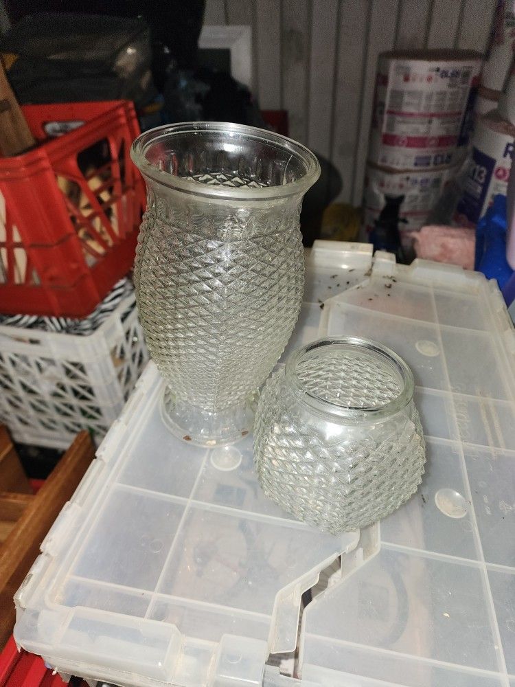 Vase And A Candle Holder (I Think) 