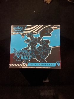 Pokemon: Black Bolt ETB (Slight tear in the shrink wrap)