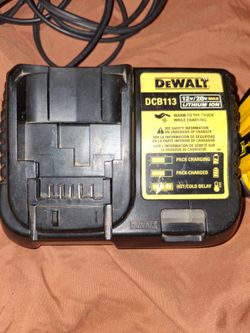 Dewalt battery charger