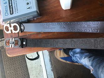 Designer belts and Ferrari cologne
