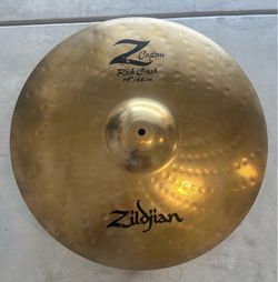 19” Zildjian Z Custom Rock Crash - Great Condition