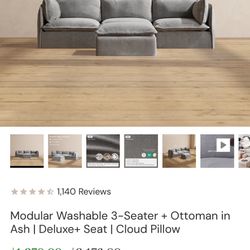 Anabei Couch - Washable
