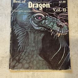 Best of Dragon, Vol. II (TSR Hobbies, Inc., 1981) Dungeons & Dragons