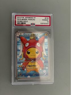 PSA 10 GEM MINT pikachu magikarp authentic