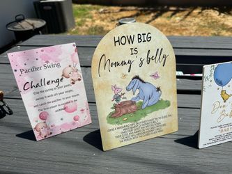 Baby shower games