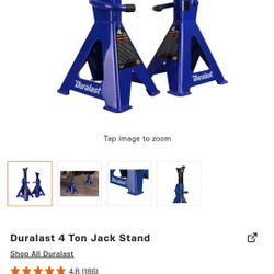 Duralast 4 Ton Jack Stands