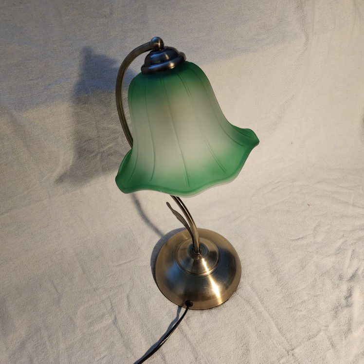 Glass Flower Lamp