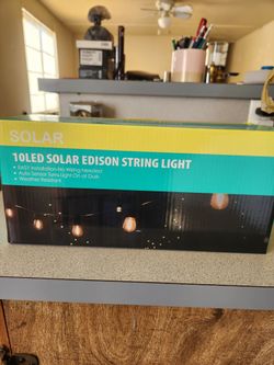 LED Solar Power String Lights