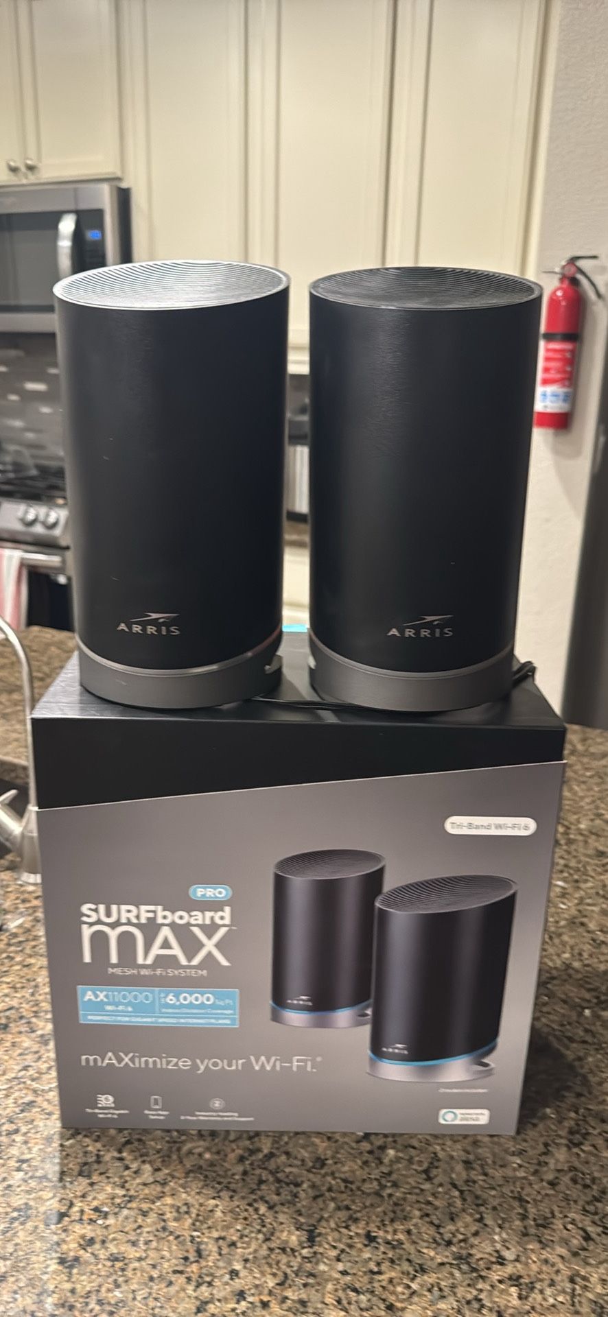 ARRIS SURFboard Max AX11000 Tri-Band Mesh WiFi System – 2-Pack