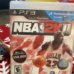 NBA 2K11 Sony PlayStation 3 PS3 Michael Jordan W/ Manual Game B