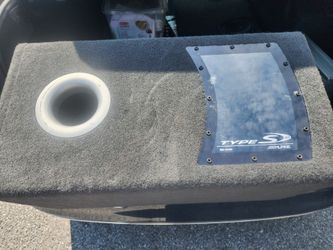 Alpine TypeS 10" Sub In Factory Enclosure, Perfect Condition