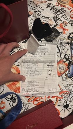 Two pairs of authentic Cartier buffs