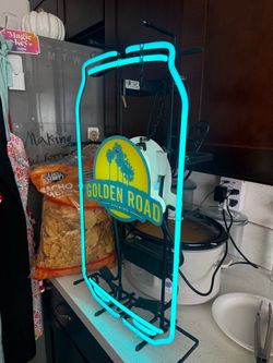 Golden Road Brewing Neon Beer Can Sign