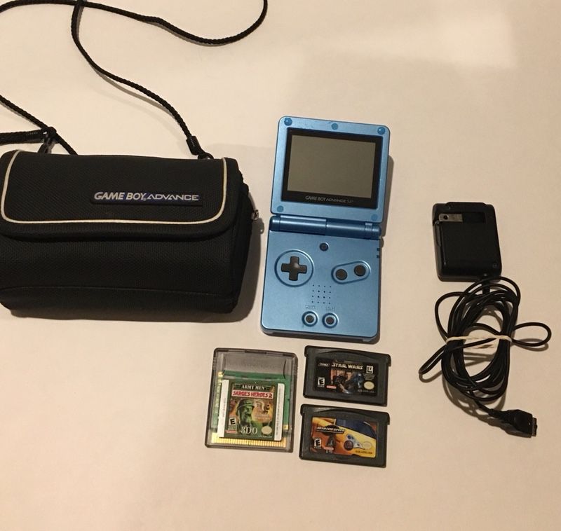 Limited Edition Surf Blue Game Boy SP