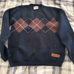 Taylor Swift Red Argyle Sweatshirt