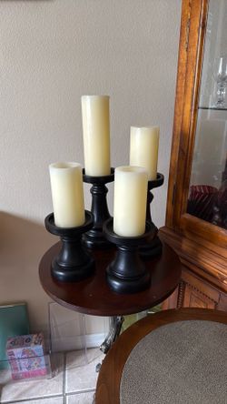 Pottery barn candle set
