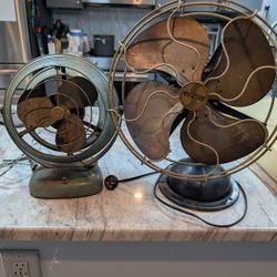 Vintage Electric Fans – Signal Electric & Vornado – Untested