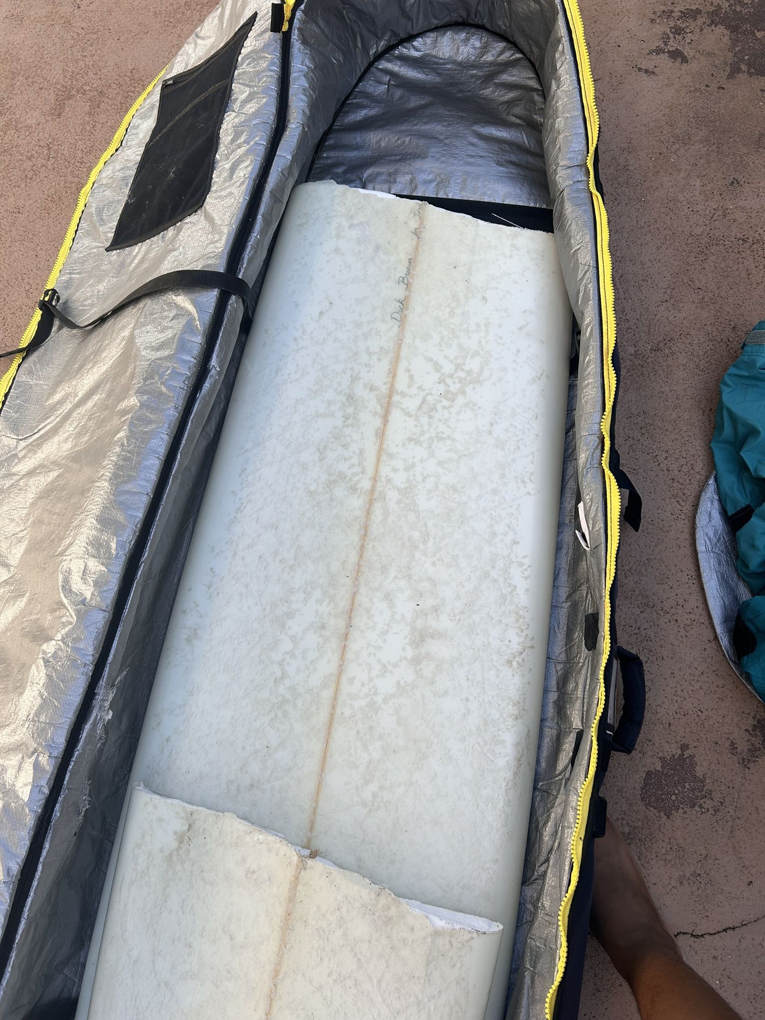 Dick Brewer Broken Longboard