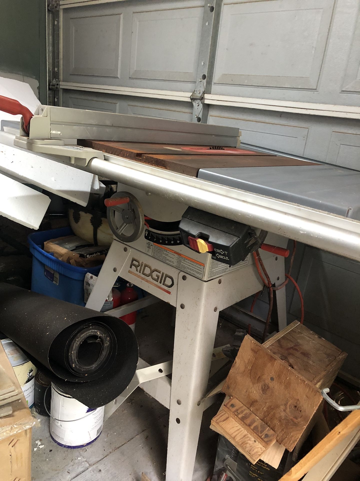 Classic Ridgid TS2412 Table Saw Very Good Condition for Sale in