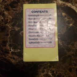 Mario Party 5 Instruction Manual Only