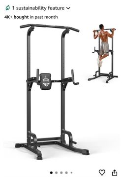 Sportsroyals Power Tower Pull Up Bar Station