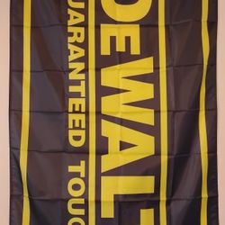 DeWalt Banner 3 x 5 Ft NEW 
