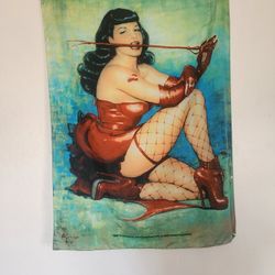Bettie Page Flag
