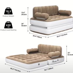 Inflatable Couch With Bed