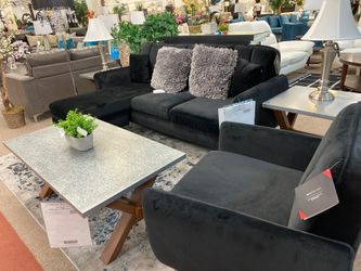 3 pc sofa sectional chair ottoman