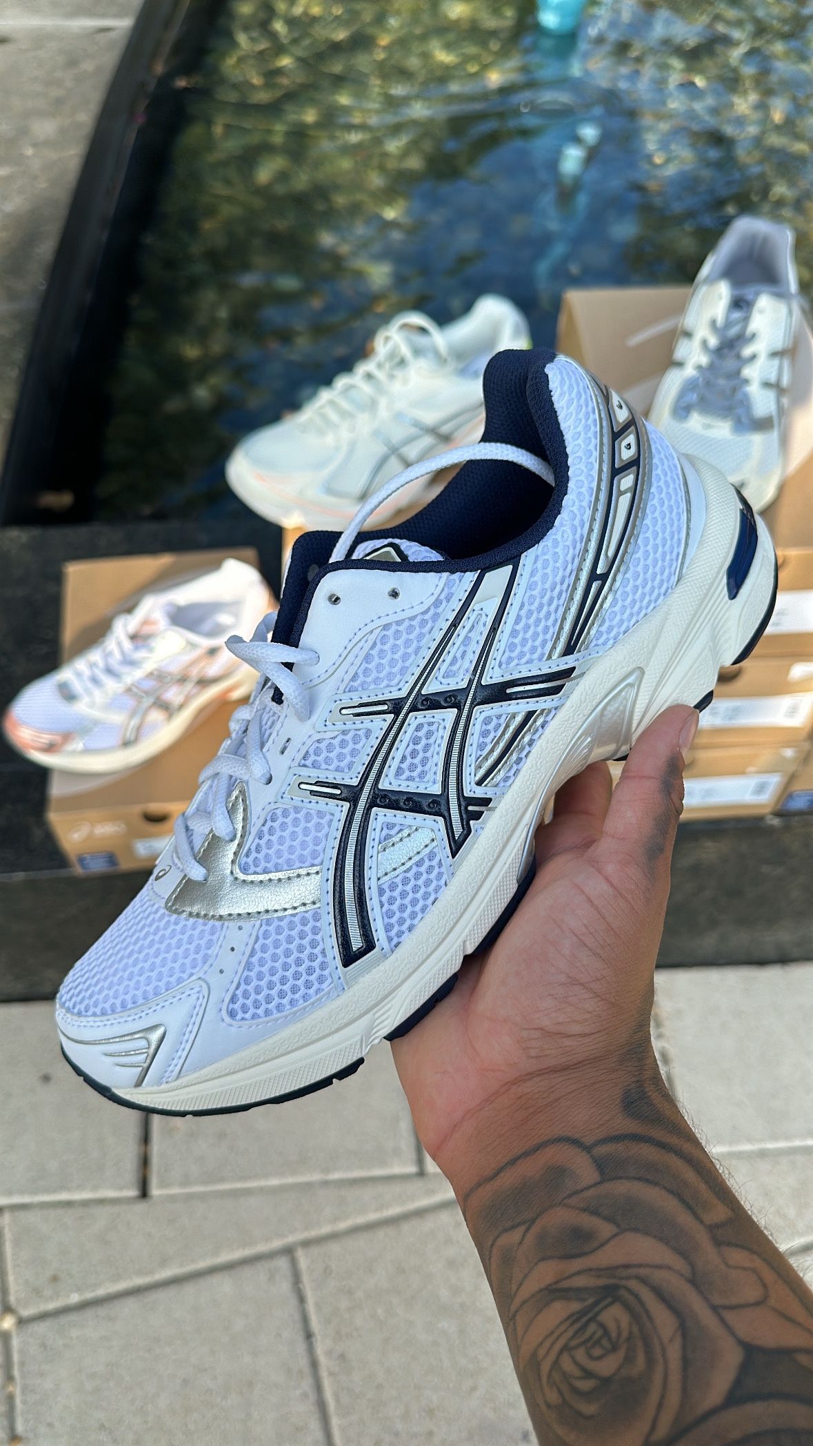 Asics Gel-1130 midnight navy (size 8.5)