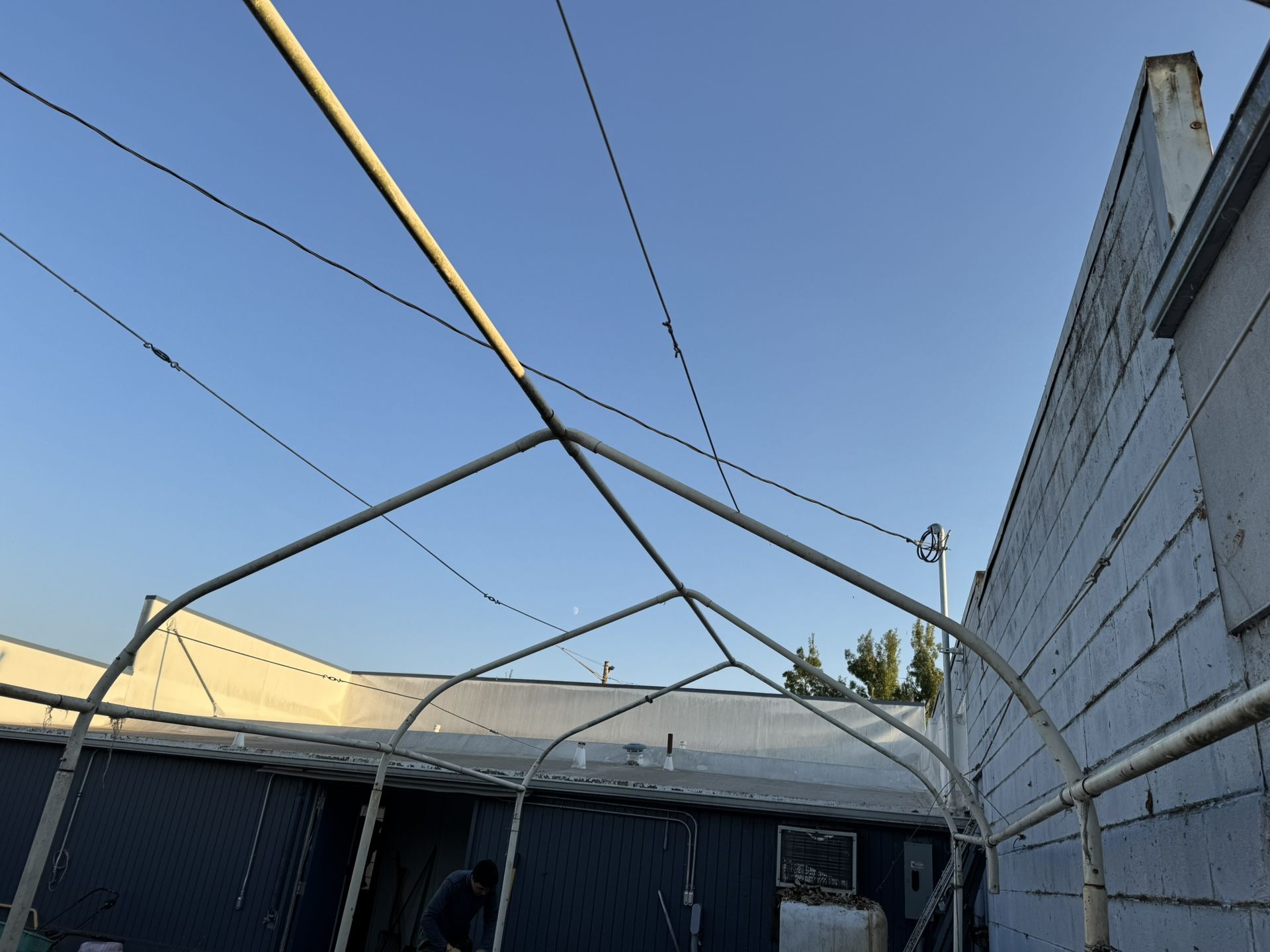 Carport Canopy Frame 20x12x10 Feet