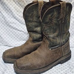 Just Steel Toe Boots 9D