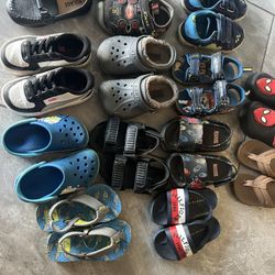 Lots Of Boys Shoes