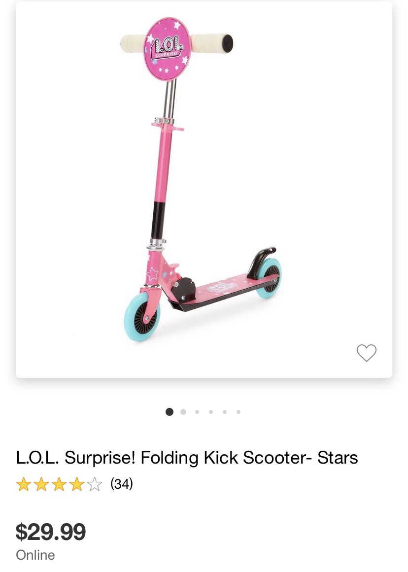 LOL SURPRISE SCOOTER NEW NEVER USED