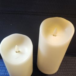 Two Flameless Candles