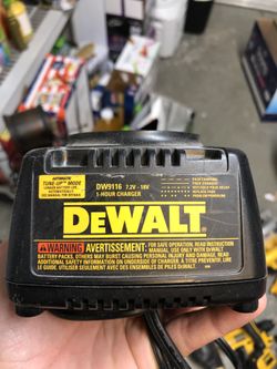 Dewalt 18V charger