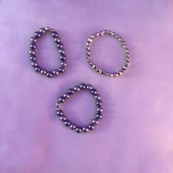 Silver Bracelets ($1 Shipping Included)