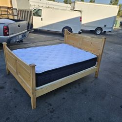 Queen Bed And Mattress