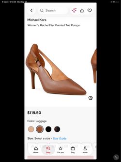Micheal kors size 7.5 brown new $80