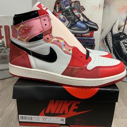 Nike Air Jordan 1 High OG SP Shoes "Across the Spider-Verse" DV1748-601 Men's 13