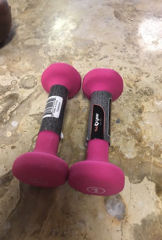 Pair of 1 Pound Weights