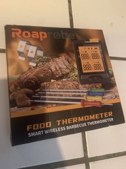 Smart Wireless Meat Thermometer Unused- Roaprobe 